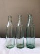画像4: 1900'S 1910'S　AQUA GLASS　気泡ガラス　SODA BOTTLE　ソーダボトル　ポップボトル　ガラス瓶　Reed Glass　クリアガラス　色付きガラス　一輪挿し　フラワーベース　アンティーク　ビンテージ (4)