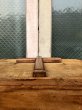 画像6: ウォールデコ　オブジェ　十字架　クロス　壁掛け　ウッド　無垢　シンプル　アンティーク　ビンテージ (6)
