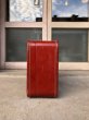 画像3: トランク　スーツケース　VFM　レザートリム　レザーハンドル　鍵付き　店舗什器に　アンティーク　ビンテージ (3)