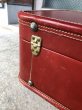 画像13: トランク　スーツケース　VFM　レザートリム　レザーハンドル　鍵付き　店舗什器に　アンティーク　ビンテージ (13)