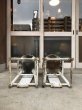 画像9: 1940'S 50'S　ダイニングテーブル & チェアーセット　円卓　オーバルテーブル　シャビーシック　キッチンテーブル　カントリー　チェア　椅子 5脚セット　シャビーホワイト イエロー　ウッド　アンティーク　ビンテージ (9)