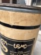 画像20: USMC　ペーパードラム缶　50’S　60’S　UNITED SHOE MACHINERY CORP.　SHOE EYELETS　アドバタイジング　ファイバードラム　ダストボックス　trash can　ゴミ箱　大型　アンティーク　ビンテージ (20)