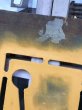 画像14: パーキングロット　アート　アートピース　モダンアート　ステンシル　ハンディキャップ　駐車禁止　NO PARKING　プライウッド　看板　サイン　大型　アンティーク　ビンテージ (14)