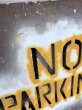 画像6: パーキングロット　アート　アートピース　モダンアート　ステンシル　ハンディキャップ　駐車禁止　NO PARKING　プライウッド　看板　サイン　大型　アンティーク　ビンテージ (6)