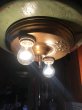 画像3: 1930'S　ビクトリアン　ブラス　真鍮　ウォールマウント＆シーリングライト　2灯　装飾　アンティーク　ビンテージ (3)