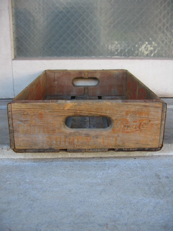 1940's ペプシコーラ 木箱 ボトルクレート - その他