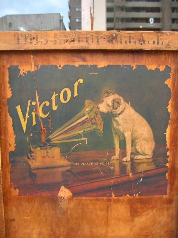 19世紀 Victor Talking Machine co. ,USA victoria ビクター コンテナ