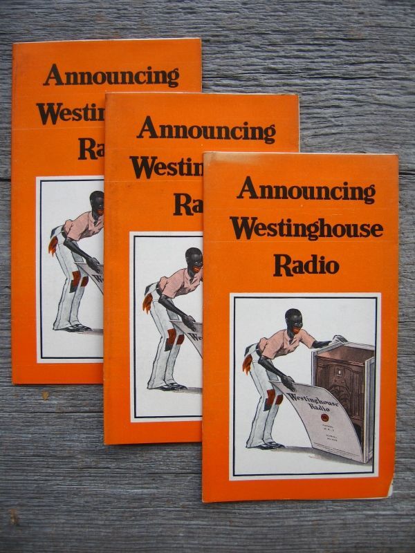 30's Announcing Westinghouse Radio ラジオ ウェスティングハウス
