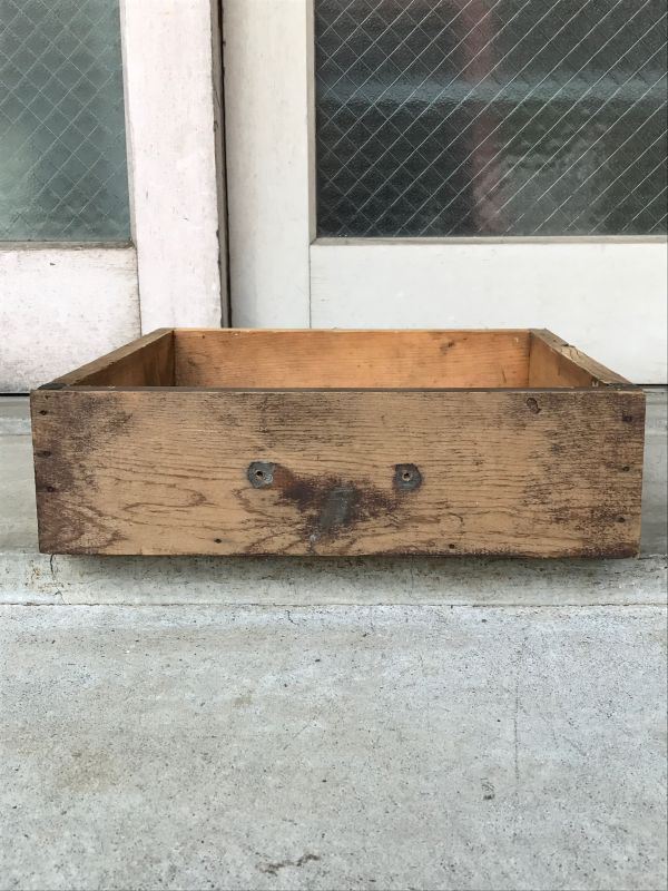 ウッドボックス ウッドドロワー 木箱 取手付き ストレージボックス 