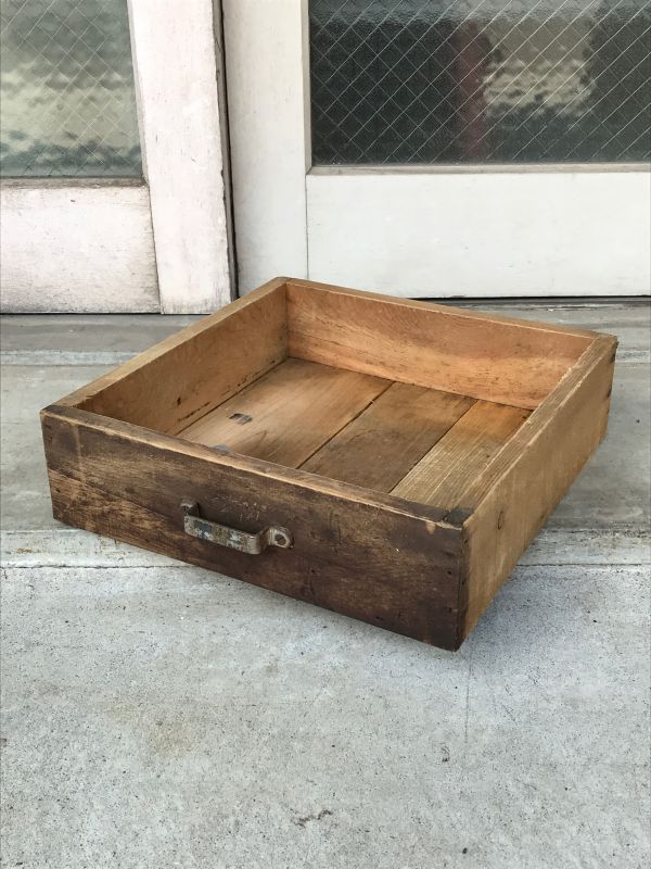 ウッドボックス ウッドドロワー 木箱 取手付き ストレージボックス
