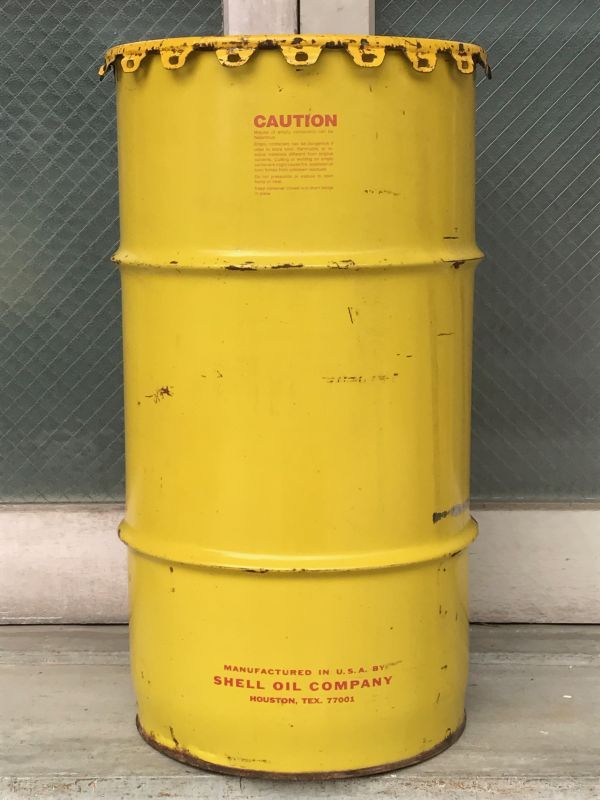 送料無料 オイル缶 ドラム缶 OIL缶 壁掛け時計 赤 レッド アメリカン雑貨