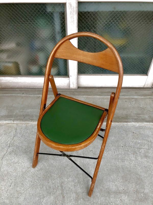 1940'S 50'S フォールディングチェア ベントウッド 椅子 折りたたみ ...