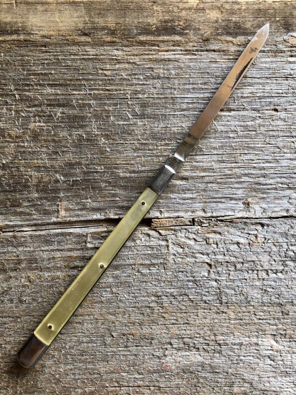 1960'S　ナイフ　ジャックナイフ　小型　paper knife　ミッドセンチュリー　ペーパーナイフ　1960’S　スチール　アンティーク　ビンテージ