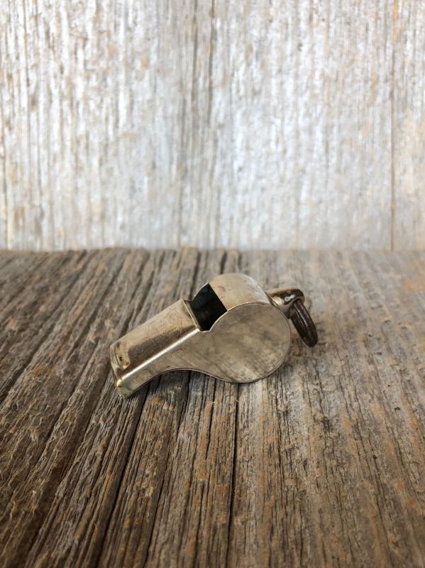 1940'S 50'S ミリタリー ホイッスル noble metal whistle made in 