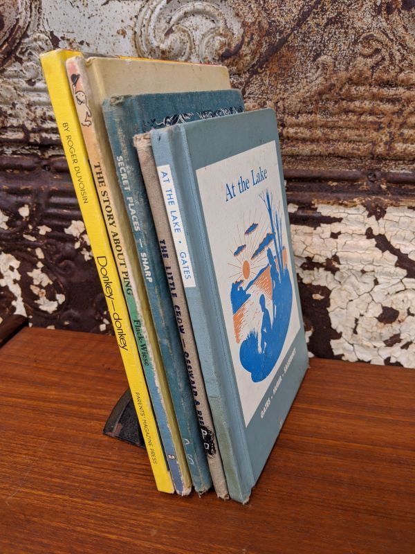 1950 S 60 S 5冊set 児童書 えほん 絵本 子供 キッズ本 洋書 古本 イラストレーター デザインのサンプリングに ディスプレイに アンティーク ビンテージ
