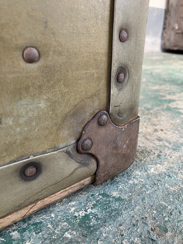 1930'S 40'S アメリカ製 trunk YALE CO. USA ミリタリー