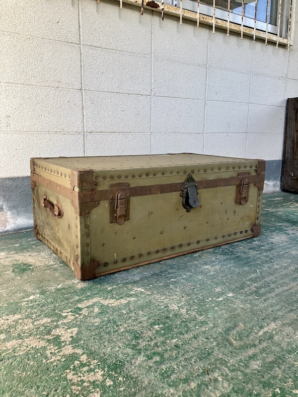 1930'S 40'S アメリカ製 trunk YALE CO. USA ミリタリー